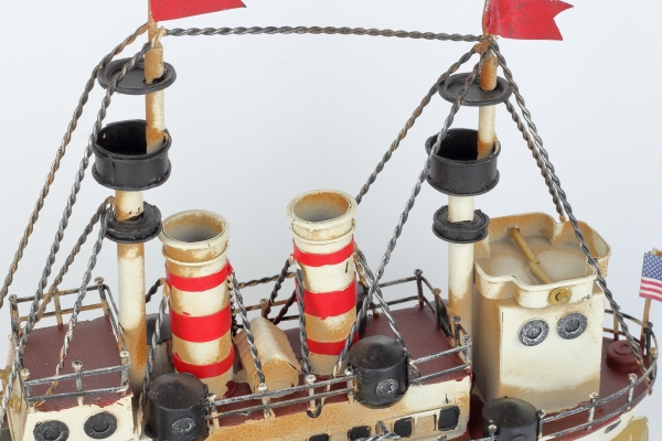 Model lode parník USA 34cm kov