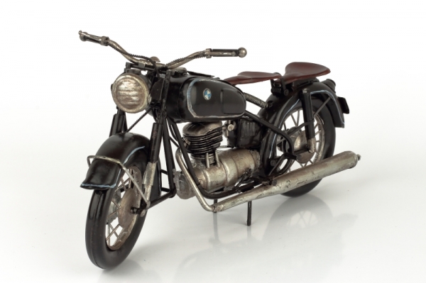 Model motorky čierny plech 28cm