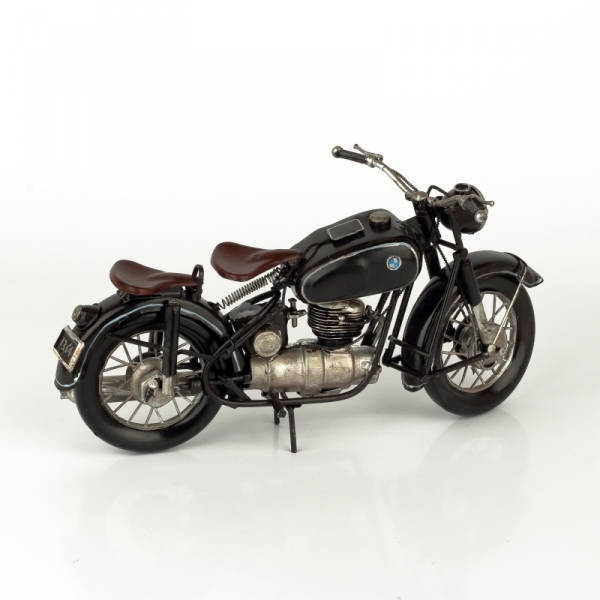 Model motorky čierny plech 28cm
