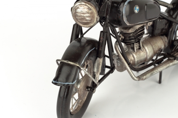 Model motorky čierny plech 28cm