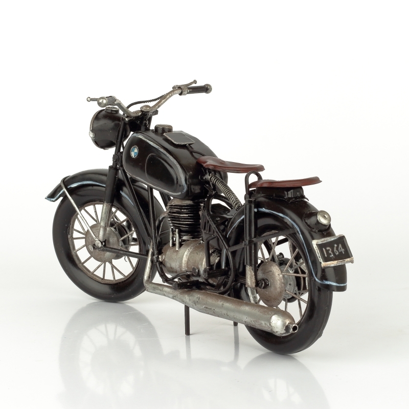 Model motorky čierny plech 28cm