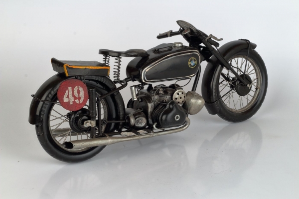 Model motorky veterán 46cm