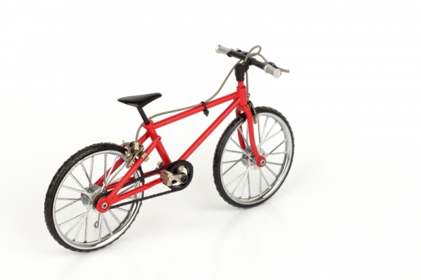 Model šliapací bicykel červené