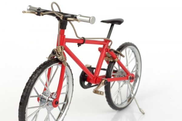 Model šliapací bicykel červené