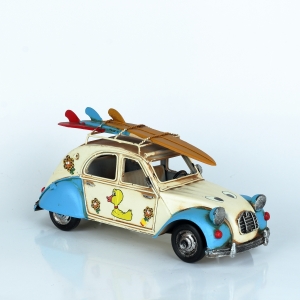 Model veterán kačica plech 28cm