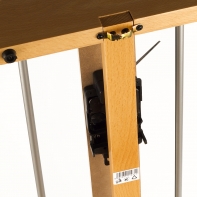 Moderné nástenné hodiny veľké 62,5x24x11cm