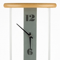 Moderné nástenné hodiny veľké 62,5x24x11cm