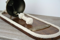 Mosadzný lodný zvon s lanom 50cm