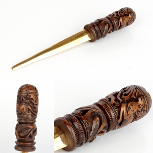 Mosadzný otvárač na listy 19 cm