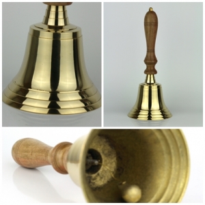 Vianočný zvonček 30cm chybějící srdce zvonu