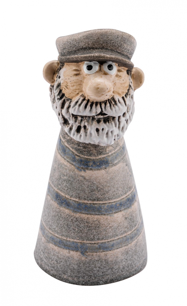 Mrazuvzdorná keramika do záhrady Námorník veľký 9x9x20,5cm