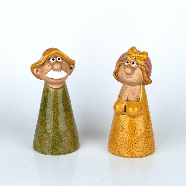 Mrazuvzdorná keramika do záhrady náš starý otec 8x8x17cm