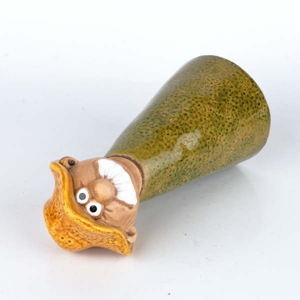 Mrazuvzdorná keramika do záhrady náš starý otec 8x8x17cm