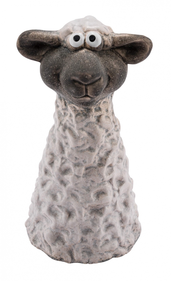 Mrazuvzdorná keramika veľká ovečka 11x11,5x20,5cm