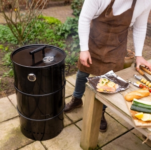 Multifunkčné ohnisko s udiarňou a grilom