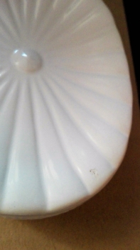 Mydelnička keramická biela - Vyradenie DEK4610