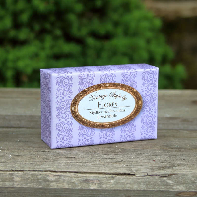 Mydlo z ovčieho mlieka levanduľa 150g