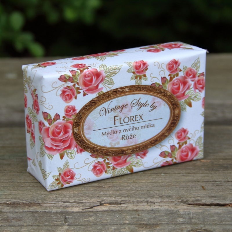 Mydlo z ovčieho mlieka ruže 150g