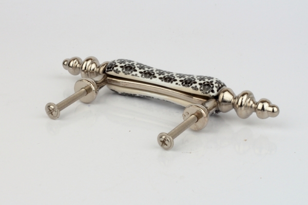 Nábytková úchytka keramická 12cm