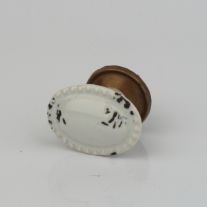 Nábytková úchytka keramická olúpaný vzhľad 3cm