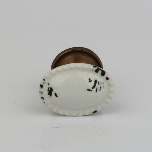 Nábytková úchytka keramická olúpaný vzhľad 3cm