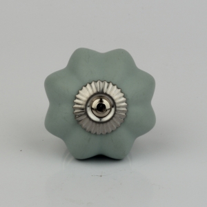 Nábytková úchytka keramický kvet 4x3cm