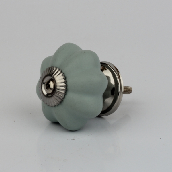 Nábytková úchytka keramický kvet 4x3cm