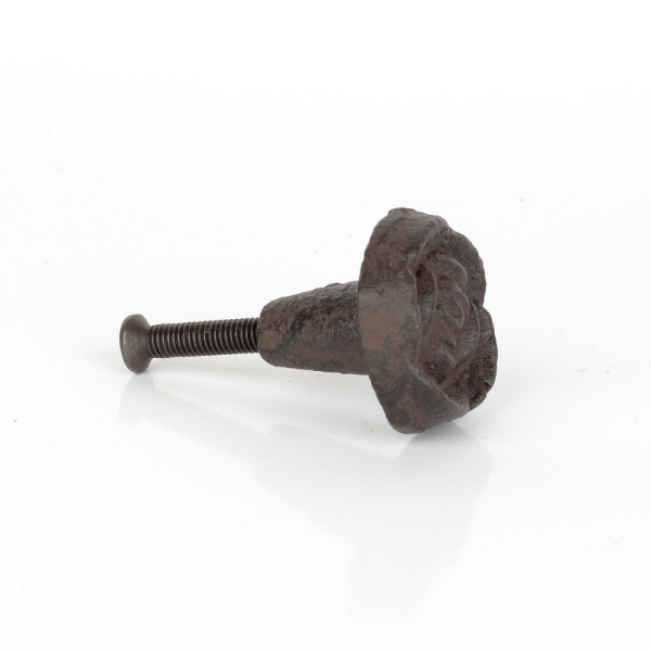 Nábytková úchytka liatinová ruže 3cm