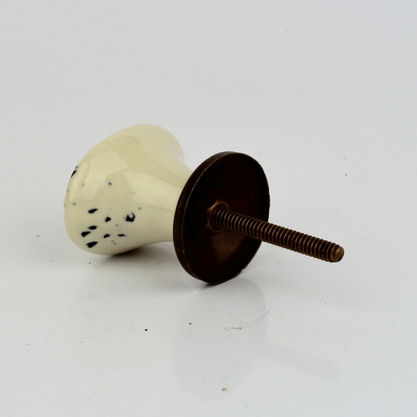 Nábytková úchytka oválna olúpaný vzhľad 4cm