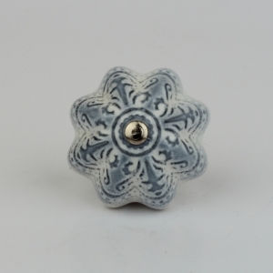 Nábytková úchytka ozdobná kvetina 4x3cm