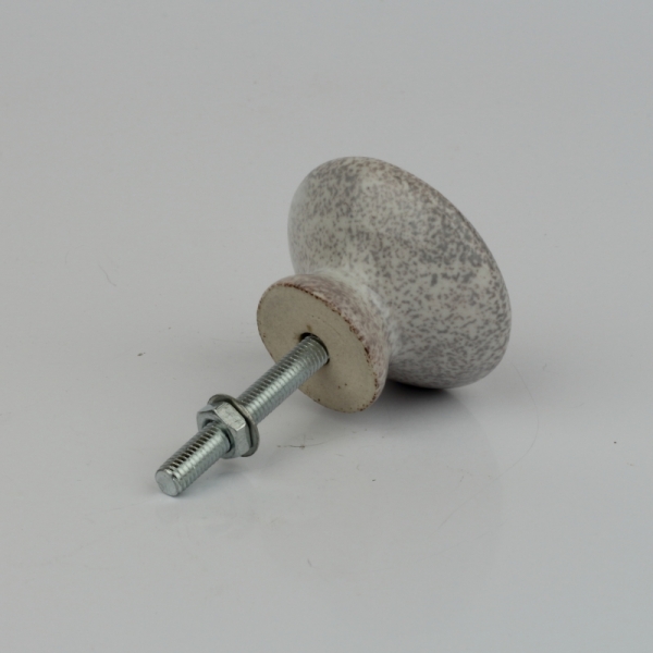 Nábytková úchytka ozdobná kvetina olúpaný vzhľad 4x2cm