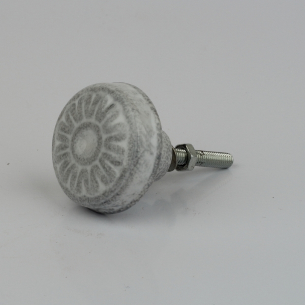 Nábytková úchytka ozdobná olúpaný vzhľad 4x2cm