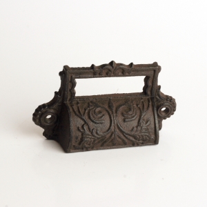 Nábytková úchytka so štítkom 13x8cm