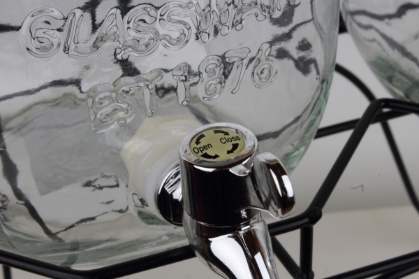 Nádoba na limonádu na stojane 2x3l