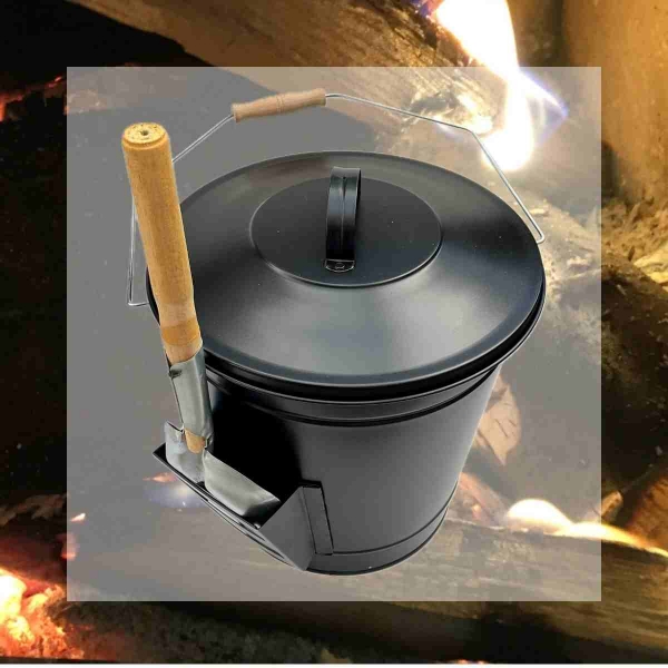 Nádoba na popol s lopatkou