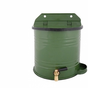 Nádoba na vodu s kohútikom zelená 3l