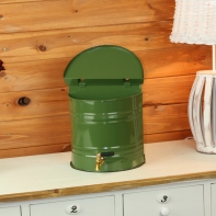 Nádoba na vodu s kohútikom zelená 3l