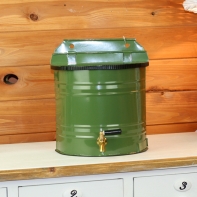 Nádoba na vodu s kohútikom zelená 3l