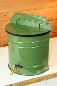 Nádoba na vodu s kohútikom zelená 3l