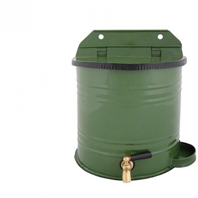 Nádoba na vodu s kohútikom zelená 3l