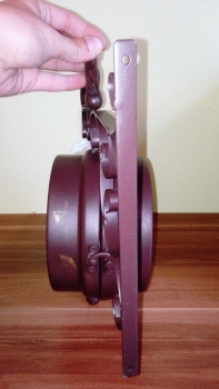 Staničnej hodiny s teploměrem- vyradenú dek4806