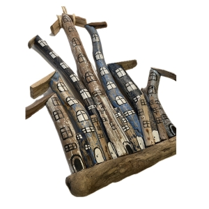 Náplavové drevo 35 x 65cm dekorácia na stenu