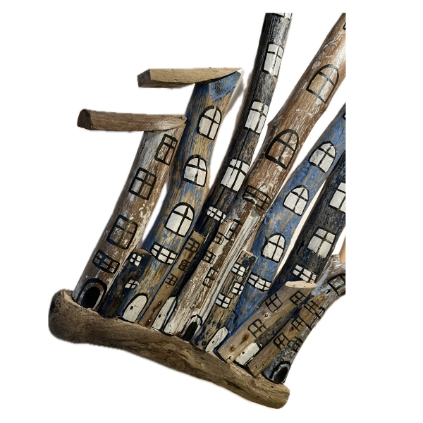 Náplavové drevo 35 x 65cm dekorácia na stenu