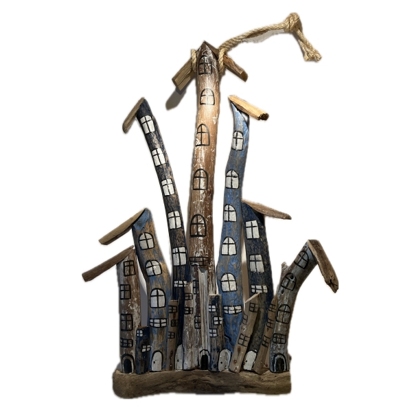 Náplavové drevo 35 x 65cm dekorácia na stenu