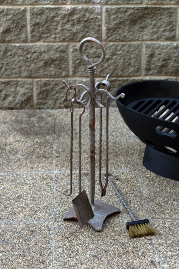 Náradie ku krbu 700mm bez PÚ