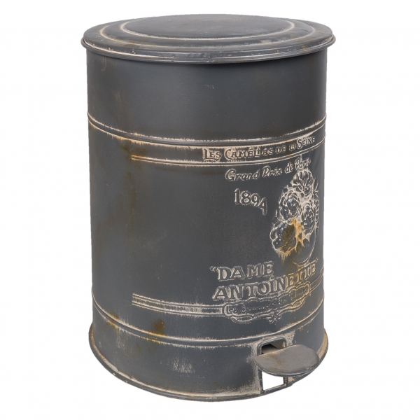 Nášľapný kovový kôš 27x35cm