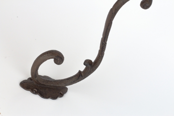 Nástenná konzola retro liatina 19,5x12,3x3,8cm