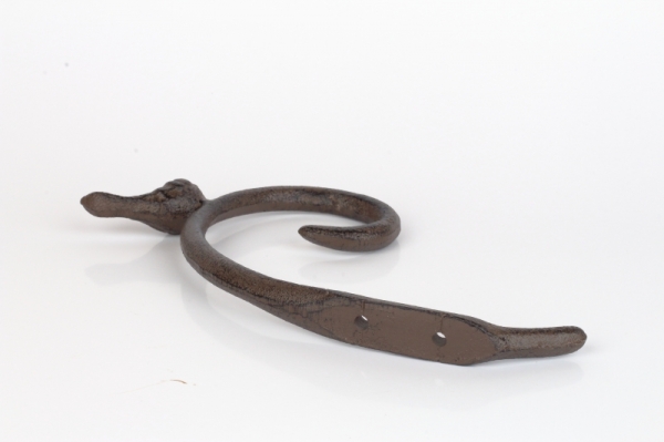 Nástenná konzola s vtáčikom tmavá 14x21x2cm