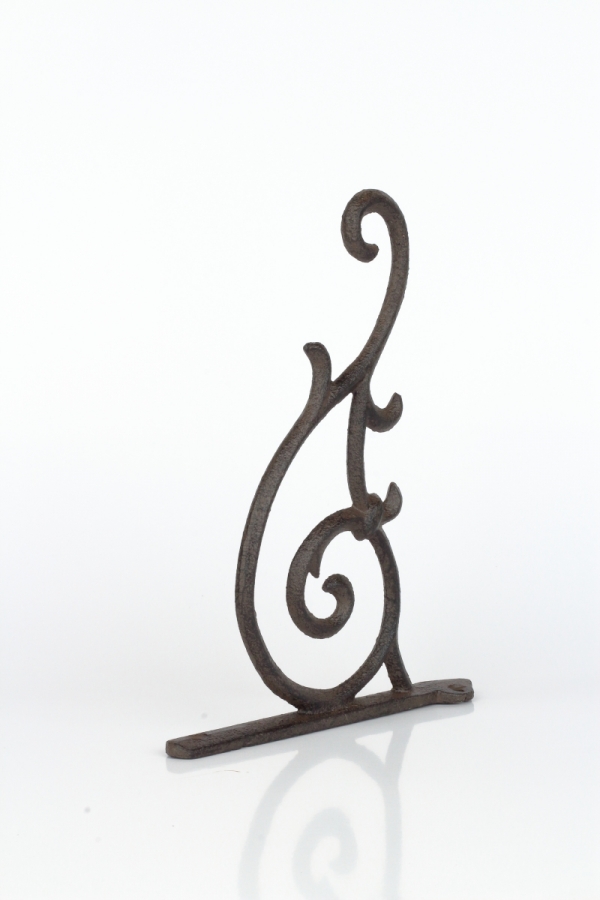 Nástenná konzola zdobená liatina 23x18,5x3cm