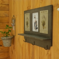 Nástenná polica Levanduľa 50cm